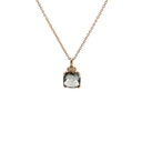 Sybella Smoky Quartz & Cubic Zirconia Necklace
