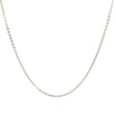 Trace Chain Necklace In Sterling Silver 45cm