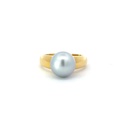South Sea Pearl Ring In 18ct Yellow Gold