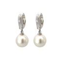 Pearl Hoop Earrings | Australian South Sea Pearls 14ct
