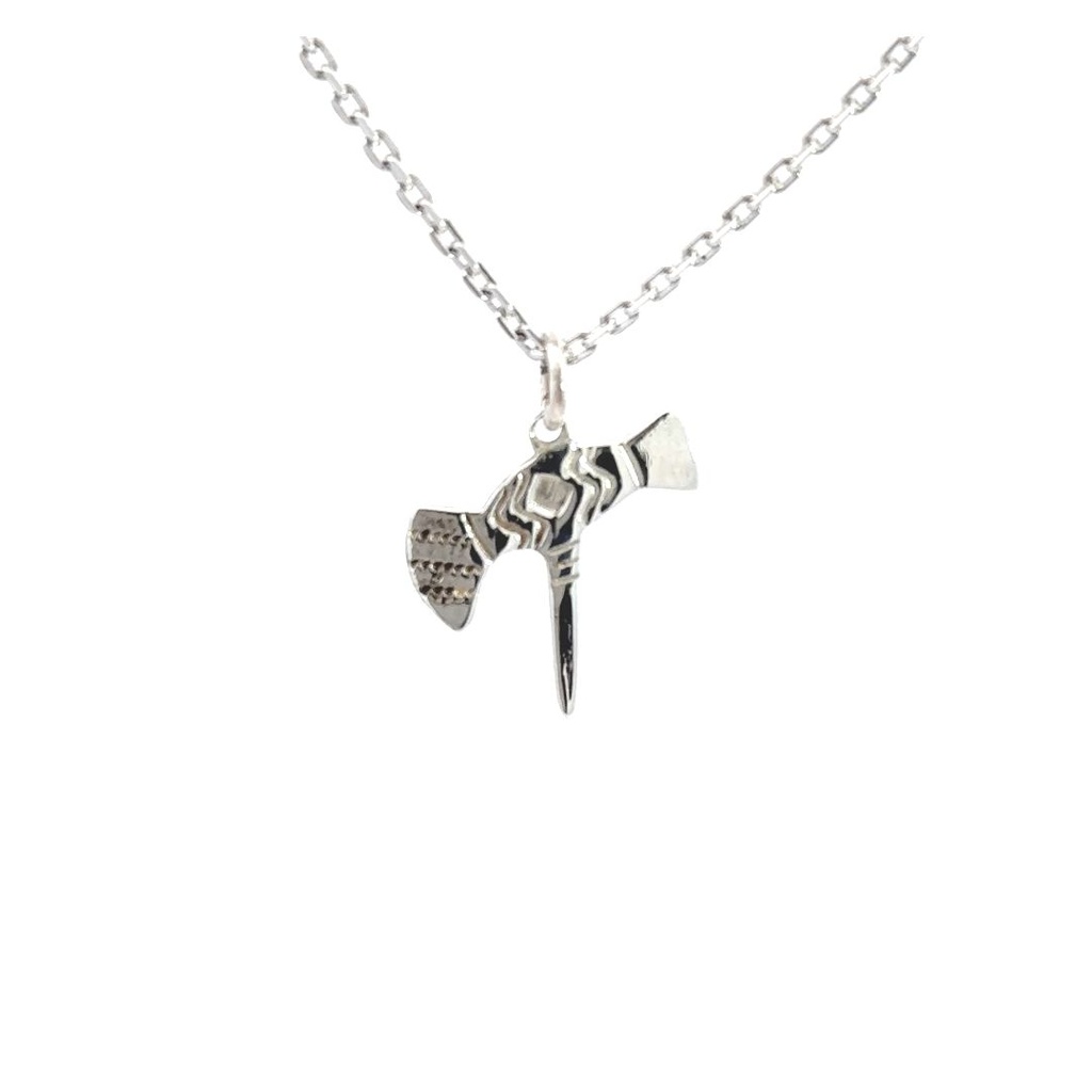 Hagen Axe Pendant In Sterling Silver