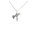 Hagen Axe Pendant In Sterling Silver