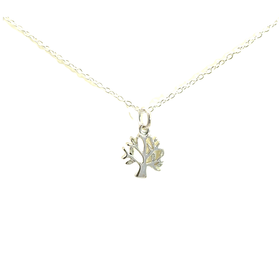 Petals Sterling Silver Find Joy Necklace