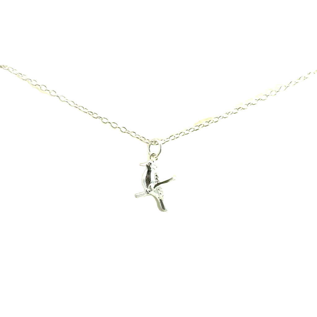 Petals Necklace | Sterling Silver Kookaburra "I Love Australia"