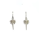 Earrings | Coconut Palm Trees In Silver