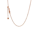 Rosy Radiance: 9K Rose Gold 52cm Extender Chain