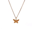 Birdwing Butterfly Pendant In 18k Rose Gold
