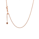 Chain Necklace | Radiant Rose 9K Gold 45cm Extender