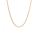 Curb Chain Necklace In 9K Yellow Gold