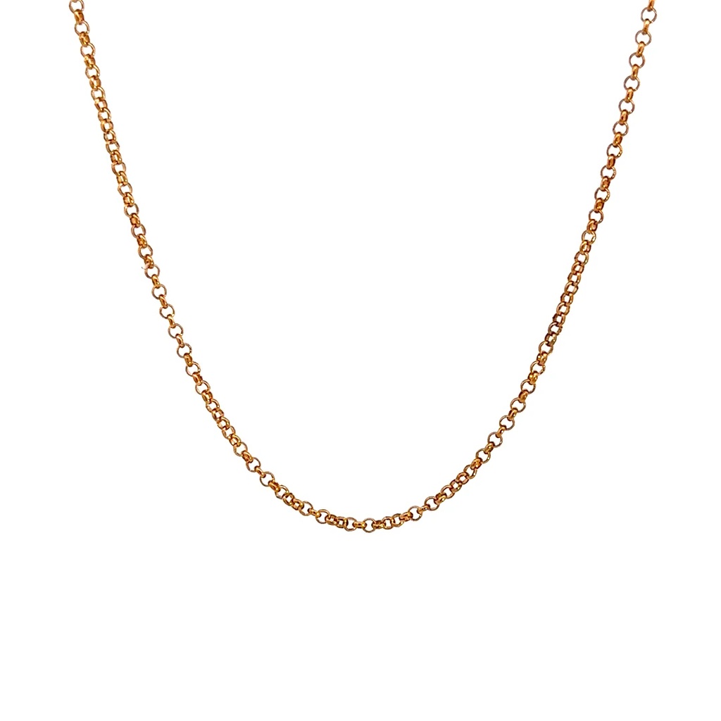 Belchor Chain Necklace In 9K Yellow Gold