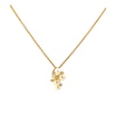 Akoya Pearl Pendant With Diamonds 18K Gold