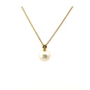 South Sea Pearl & Diamond Pendant In 18K