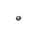 Loose Natural Round Green/Blue Sapphire 1.54ct