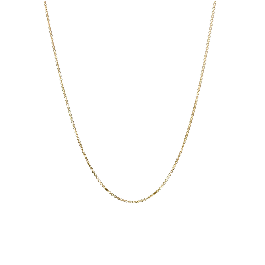 Trace Necklace In 18K Yellow Gold