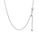 Extender Necklace In 9ct White Gold