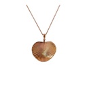 Fan Palm Pendant In 9K Rose Gold