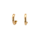 Hoop Earrings In 9K Yellow Gold