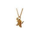 Lionfish Pendant In 18K Yellow Gold