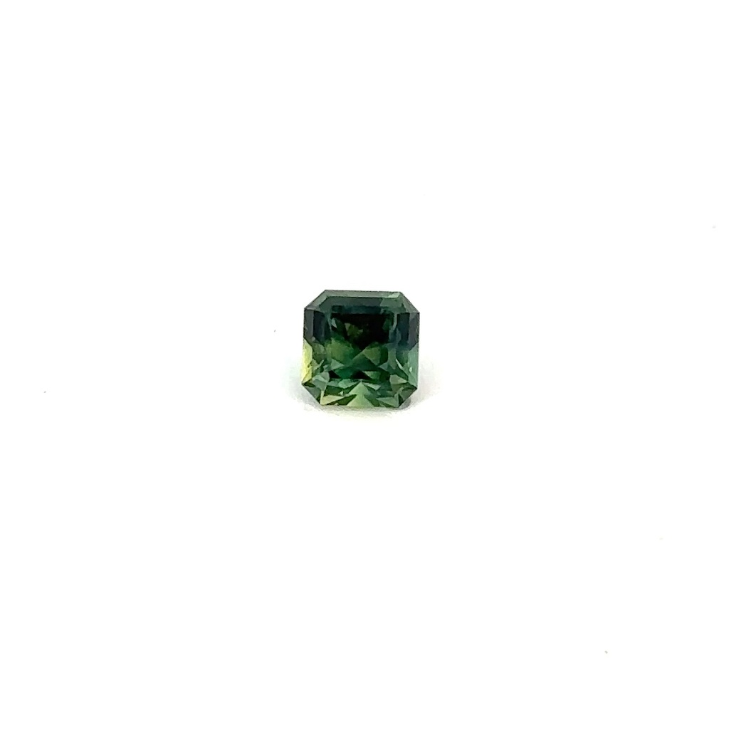 Teal Aussie Sapphire Emerald Cut 1.71ct 6.22mm