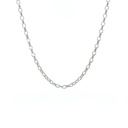 Belchor Link Necklace In 9K White Gold