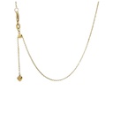Extender Chain Necklace | Gleaming 18K Gold 47cm