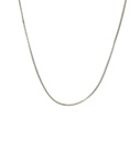 Snake Style Necklace In Sterling Silver 40cm