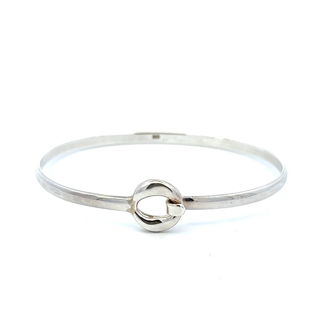 Tadpole Bangle In Sterling Silver