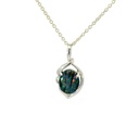 Opal Pendant | Triplet Set In Sterling Silver