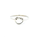 Knot Ring In Sterling Silver