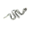 Snake Ring In Sterling Silver