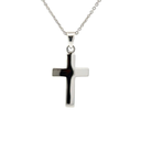 Simple Cross In Sterling Silver