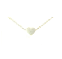 Petals Heart Slider "Mum I love you..." Silver Necklace
