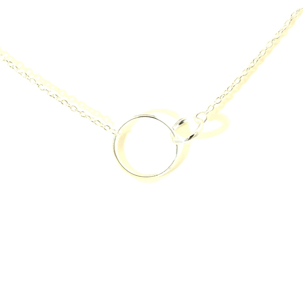Petals "Mother To An Angel" Silver Necklace