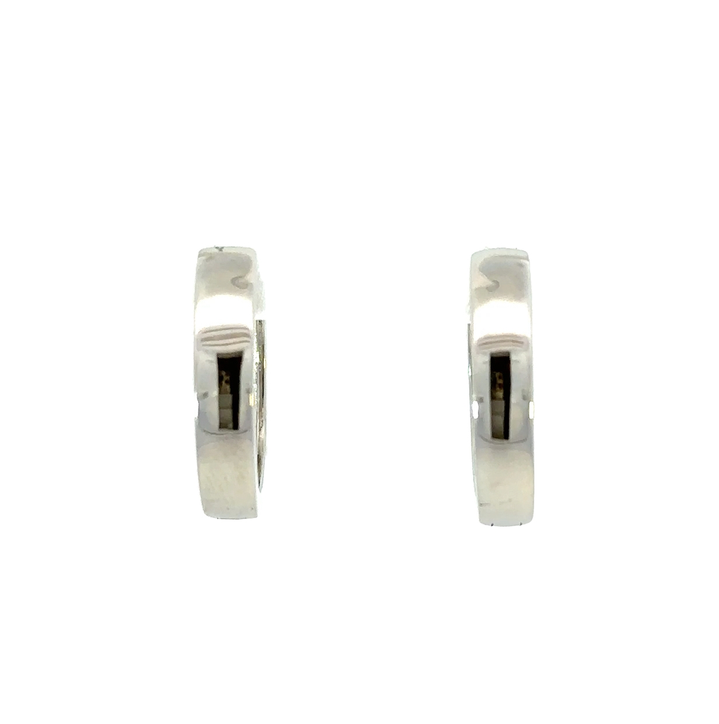 Huggie Earring In Sterling Silver