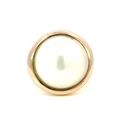 Mabe Pearl Ring In 9K Rose Gold