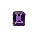 Vibrant Amethyst Ring In Sterling Silver