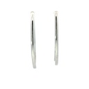 Arc Earring In Sterling Silver
