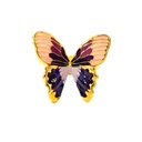 Terinos Butterfly Ring In Hand Painted Enamel