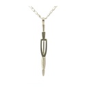 Spear Pendant | South Pacific Tribal Spear Silver