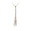 Pronged Tribal Spear Pendant In Sterling Silver