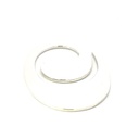 Money Clip With A Swirl Design In Sterling Silver