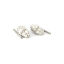 Papua Pride: Men's Tribal Mask Cufflinks Inspired by PNG