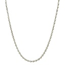 Ball Chain Necklace In Sterling Silver