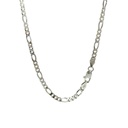 Figaro necklace in sterling silver