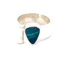 Aussie Opal Ring In Unique Sterling Silver Setting