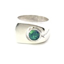 Opal Ring Set In Sterling Silver