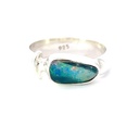 Opal Ring In Sterling Silver
