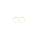 Sleeper Earrings | 9K Yellow Gold Hoop 10mm