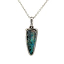 Australian Boulder Opal 3.35ct Pendant in Silver