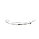 Swoosh Brooch In Sterling Silver